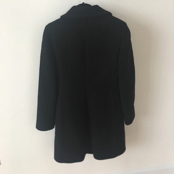 J. Crew Black Wool Coat - Picture 6 of 8